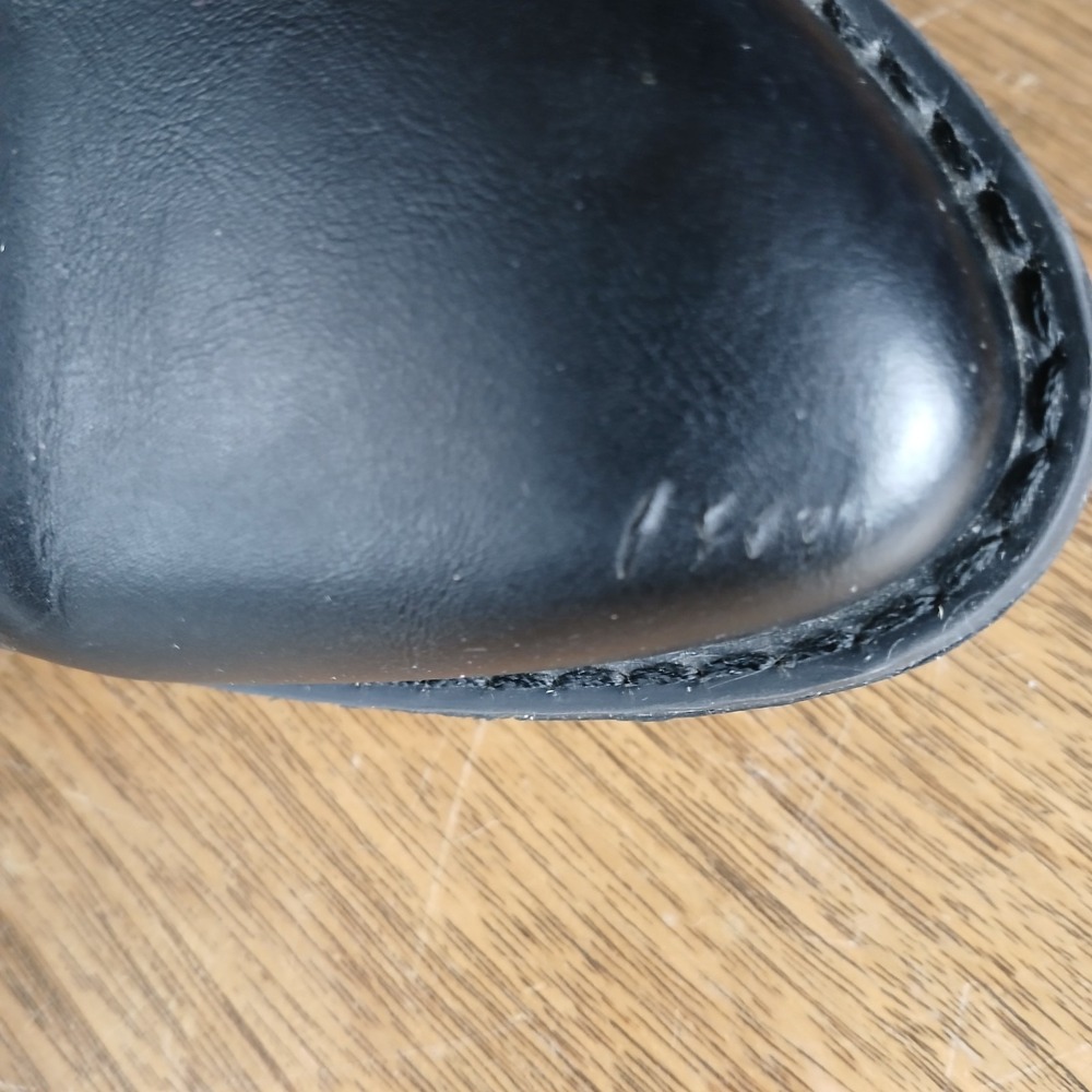 Madden Girl Boots Women 9.5 M Klick Black Ankle Booties Chunky Block Heel *READ* - Picture 9 of 9